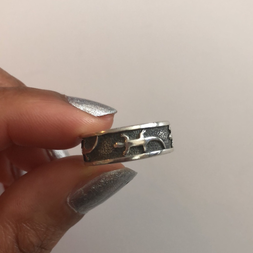 Silver 925 lizard ring - Picture 10 of 12